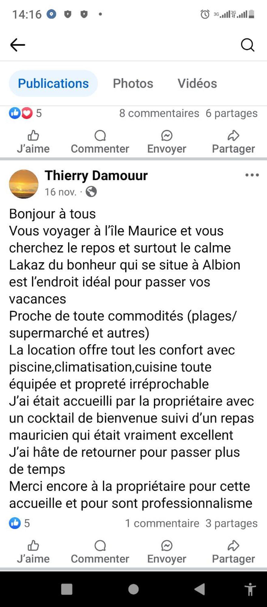 Villa Lakaz Du Bonheur à Albion Extérieur photo